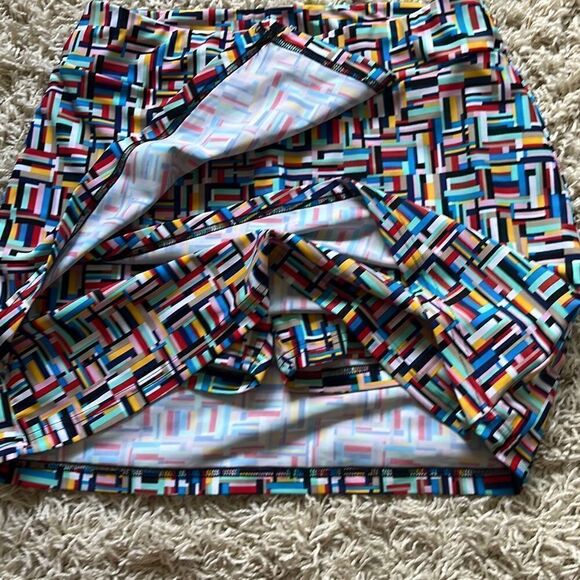 Tzu Tzu Charlotte Golf Skort, Multi Color Design Pickleball,  Tennis, golf  M - Picture 5 of 16